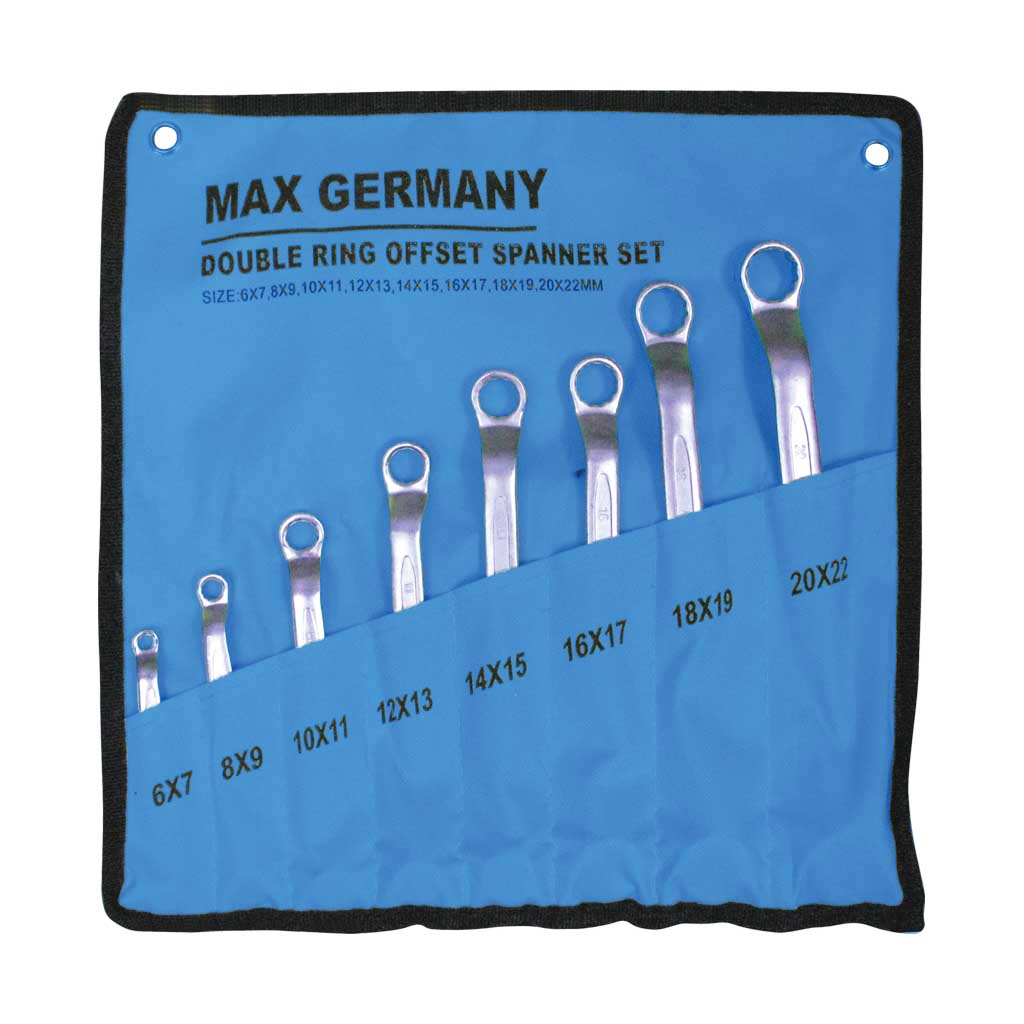 Double Ring Spanner Set 3314-S08,3314-AF08
