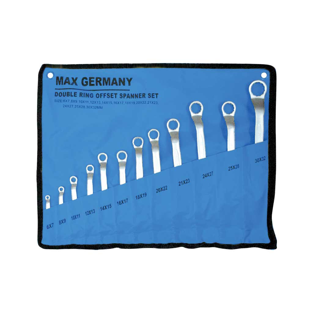 Double Ring Spanner Set 3314-S12,3314-AF12