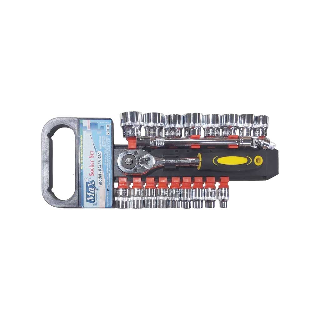 Socket Set 3/8'' DR - 20 Pcs BS438S-20