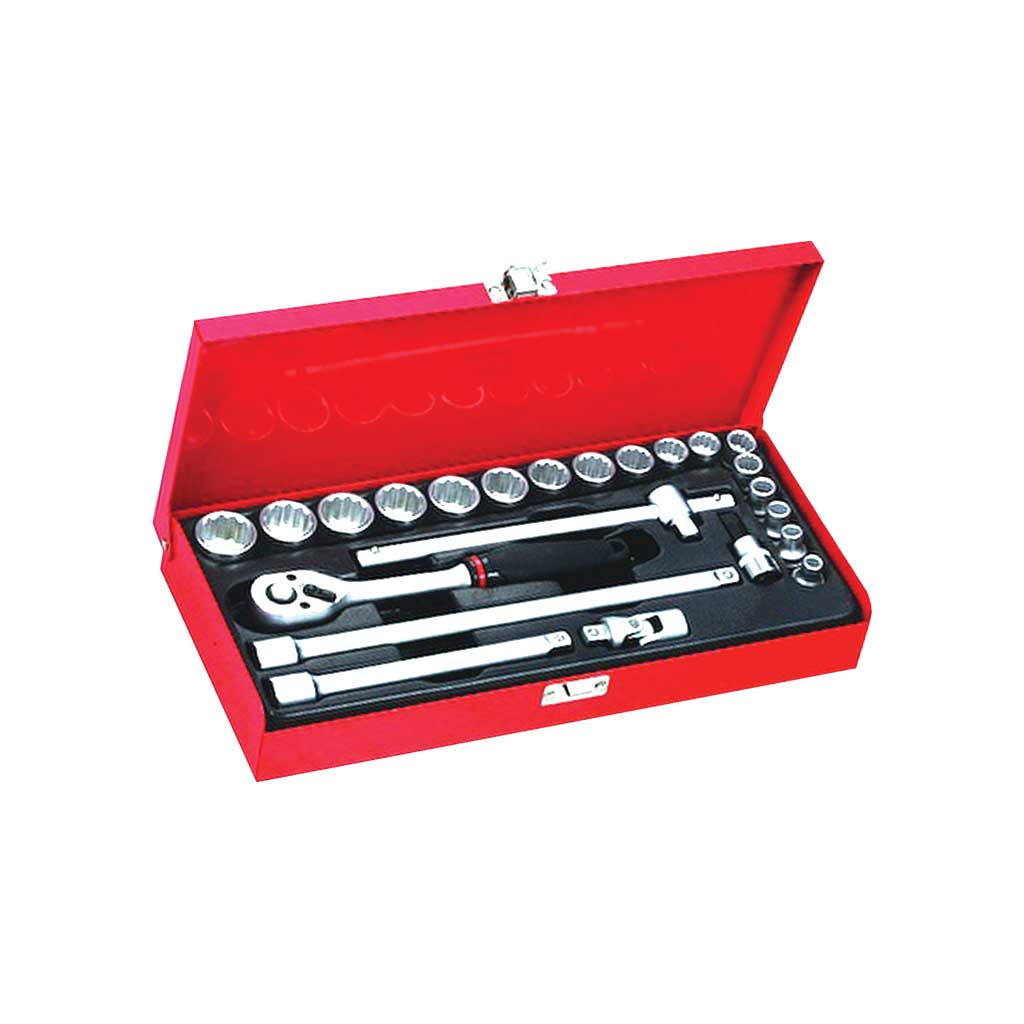 Socket Set 1/2'' DR - 24 Pcs