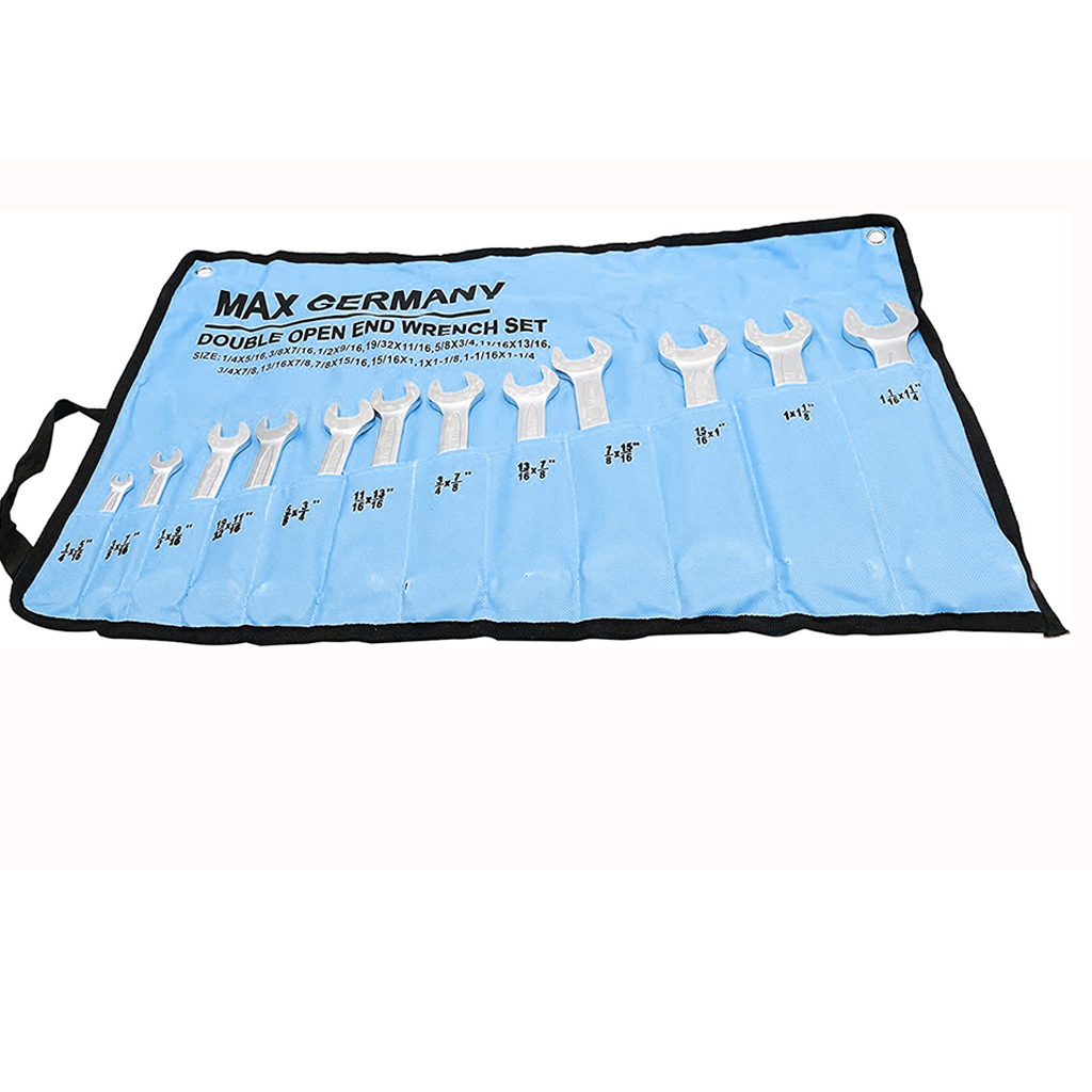 Double Open Wrench Set Inch 