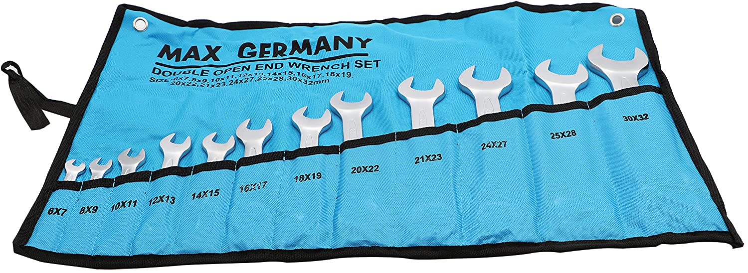 Double Open Wrench Set MM 12pcs
